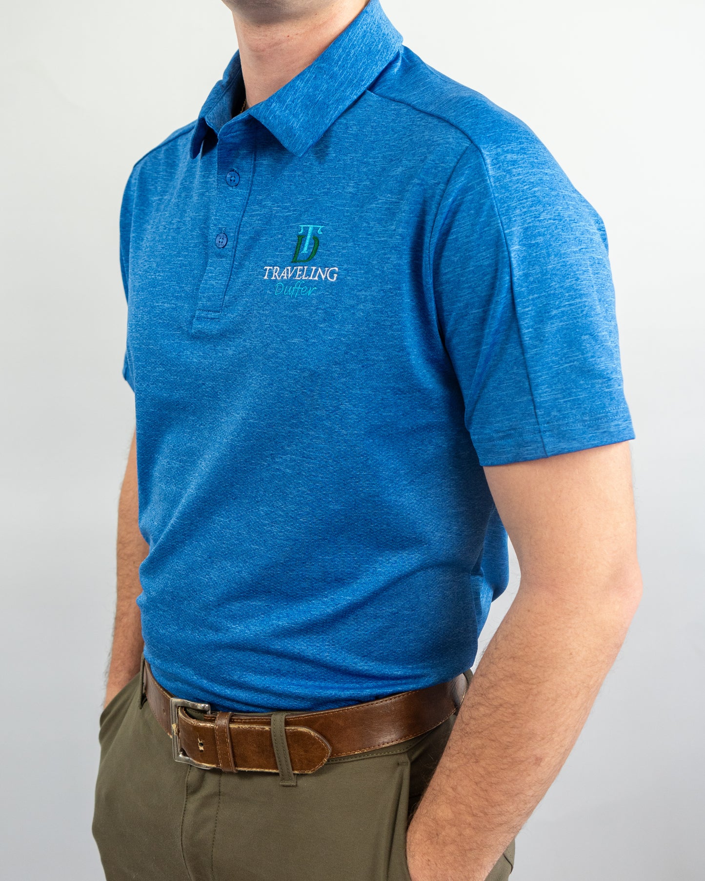 Performance Golf Polo – Blue