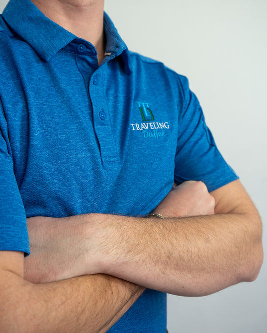 Performance Golf Polo – Blue