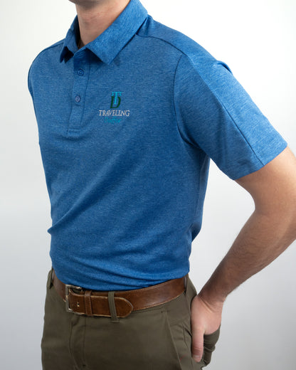 Performance Golf Polo – Blue