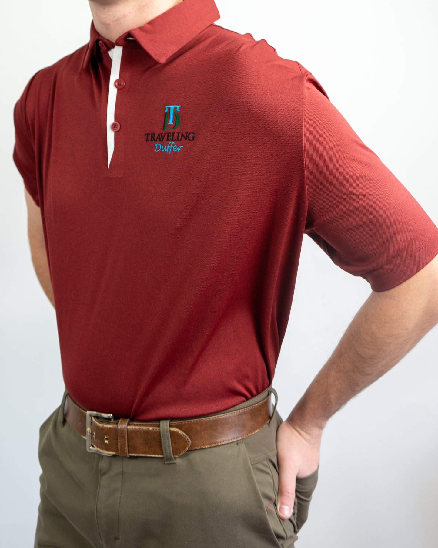 Columbia Performance Polo – Brick Red